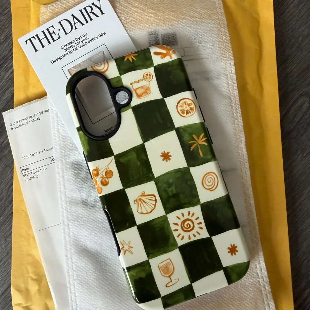 NWT The Dairy Phone Case - Afternoon Mezze - iPhone 17
